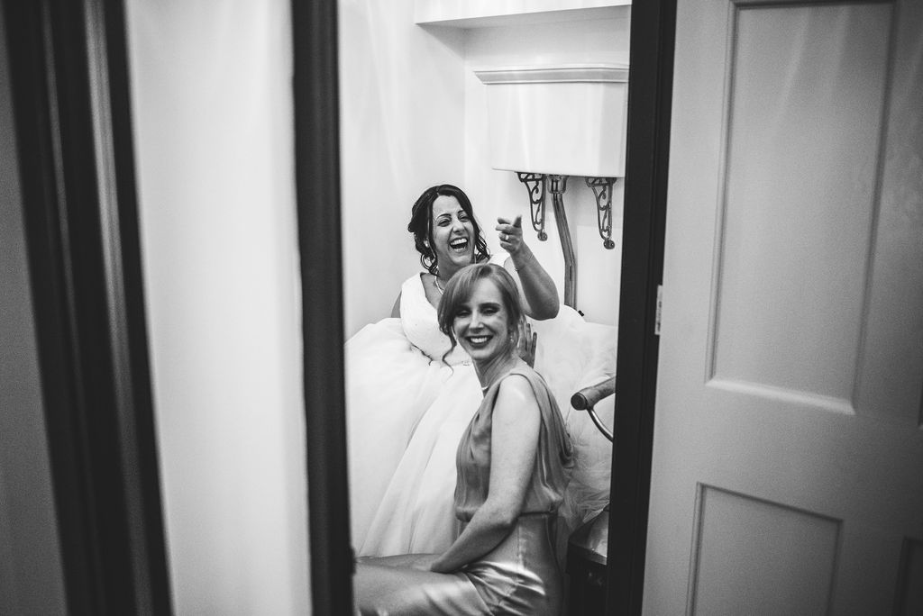 Fun wedding photographer