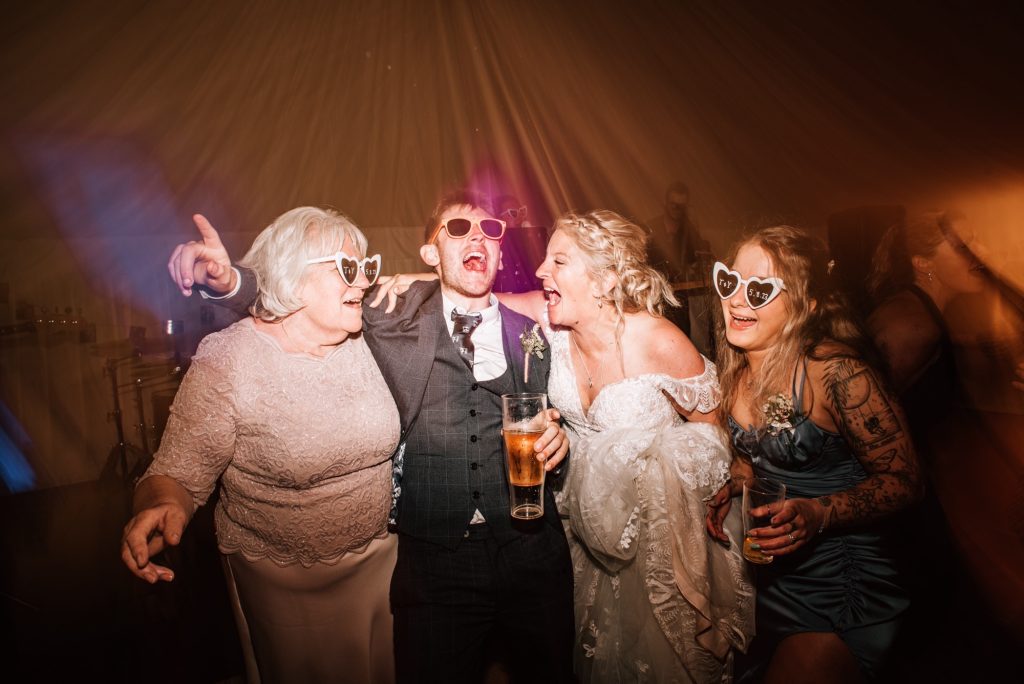 Wedding photography dancefloor