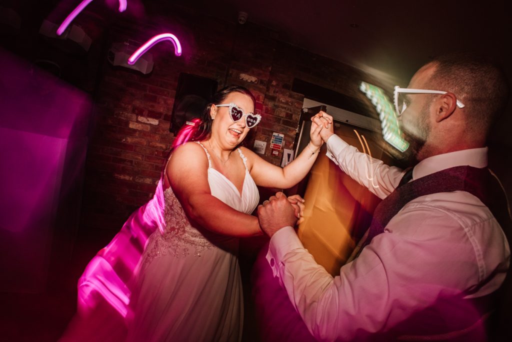 fun wedding photographer