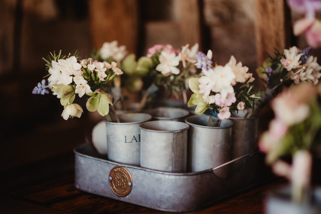buttonholes at Barns and yard