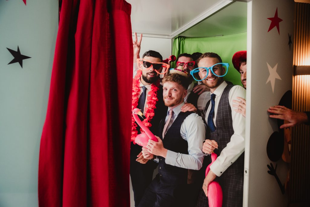 photobooth fun at the barn at upcote